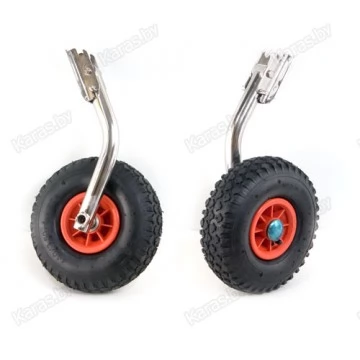 Колеса для лодки транспортные на транец (комплект)